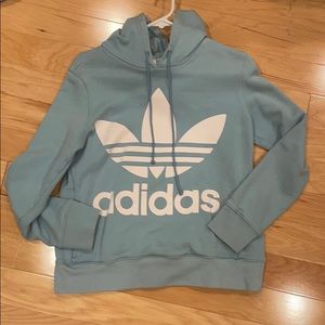 Adidas blue hoodie